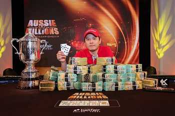 Mervin Chan wins Aussie Million Main Event
